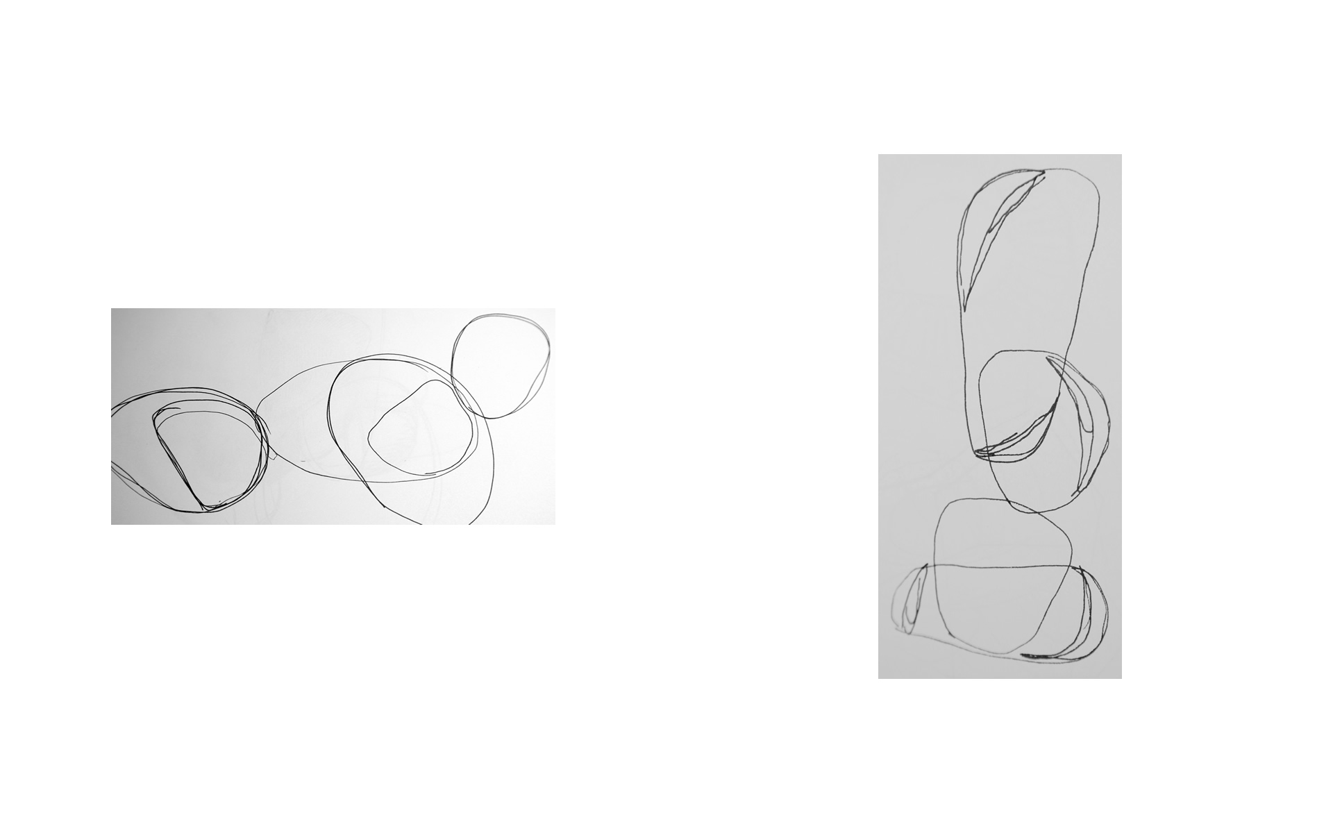 Curvilinear Vessel Series - Sketches